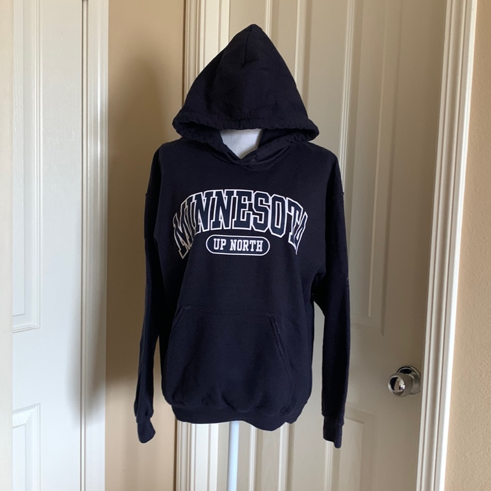 Minnesota medium blue sweater